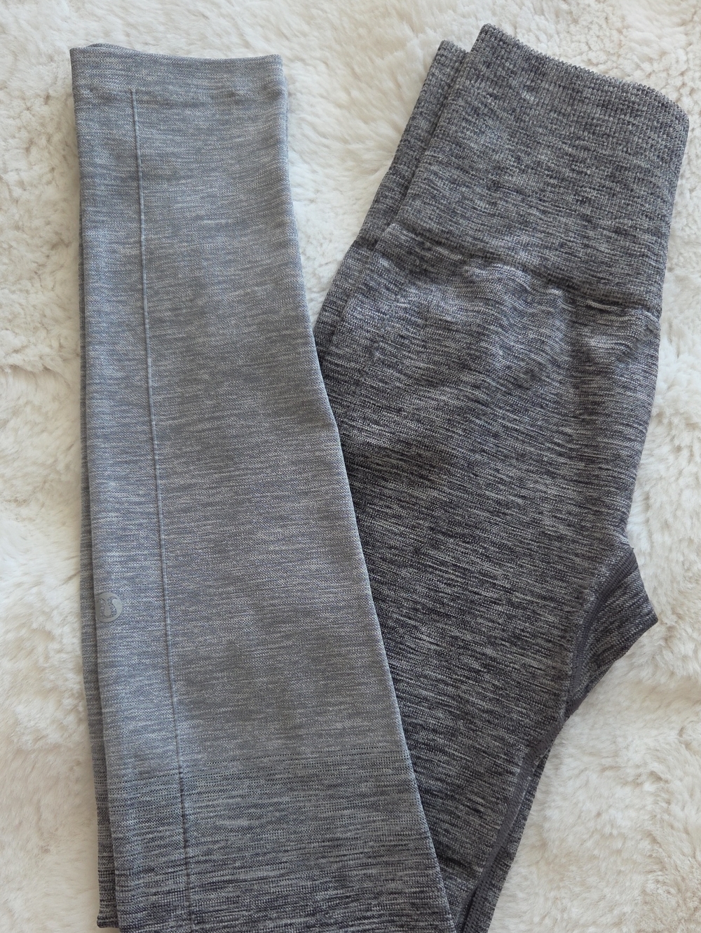 lululemon athletica Heathered Gray Leggings
